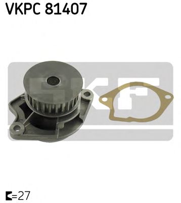 VKPC 81407 SKF - Насос охолоджуючої рідини1